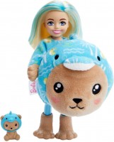 Купити лялька Barbie Cutie Reveal Chelsea Teddy Bear as Dolphin HRK30  за ціною від 790 грн.