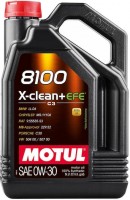 Купить моторное масло Motul 8100 X-clean+EFE 0W-30 5L  по цене от 2944 грн.