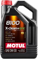 Купить моторное масло Motul 8100 X-clean+EFE 0W-30 5L  по цене от 3160 грн.