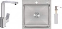 Купить кухонна мийка Q-tap Namesti QTNAM9025102FC45608: цена от 5241 грн.