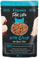 Купить корм для кошек Fitmin For Life Adult Duck in Sauce 85 g  по цене от 44 грн.