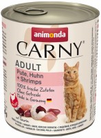 Купить корм для кошек Animonda Adult Carny Turkey/Chicken/Shrimps 800 g  по цене от 118 грн.