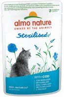 Купити корм для кішок Almo Nature Adult Sterilised Cod 70 g  за ціною від 38 грн.