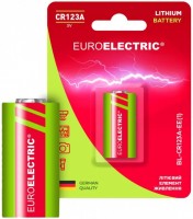 Купить аккумулятор / батарейка EUROELECTRIC 1xCR123A  по цене от 152 грн.