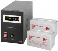 Купити ДБЖ Logicpower LPY-B-PSW-1500VA Plus + 2 x LPM-GL 12V 100 Ah  за ціною від 25413 грн.