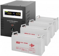 Купити ДБЖ Logicpower LPY-B-PSW-6000VA Plus + 4 x LPM-GL 12V 120 Ah  за ціною від 79830 грн.