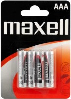 Купити акумулятор / батарейка Maxell Zinc 4xAAA  за ціною від 109 грн.