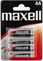 Купити акумулятор / батарейка Maxell Zinc 4xAA  за ціною від 90 грн.