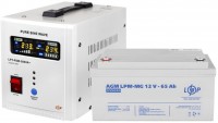 Купити ДБЖ Logicpower LPY-PSW-500VA Plus + LPM-MG 12V 65 Ah  за ціною від 13278 грн.