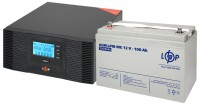 Купити ДБЖ Logicpower LPM-PSW-1500VA 12V + LPM-MG 12V 100 Ah  за ціною від 15168 грн.