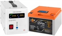 Купить ИБП Logicpower LPY-PSW-500VA Plus + LP LiFePO4 12.8V 32 Ah  по цене от 11583 грн.
