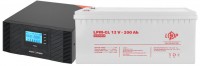 Купити ДБЖ Logicpower LPM-PSW-1500VA 12V + LPM-GL 12V 200 Ah  за ціною від 30242 грн.