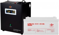 Купити ДБЖ Logicpower LPY-W-PSW-500VA Plus + LPM-GL 12V 65 Ah  за ціною від 11485 грн.