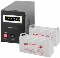 Купити ДБЖ Logicpower LPY-B-PSW-1500VA Plus + 2 x LPM-GL 12V 120 Ah  за ціною від 33144 грн.