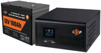 Купить ИБП Logicpower LPE-B-PSW-430VA Plus + LP LiFePO4 12V 100 Ah  по цене от 20464 грн.