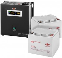 Купить ИБП Logicpower LPY-W-PSW-500VA Plus + 2 x LPM-GL 12V 45 Ah  по цене от 14187 грн.