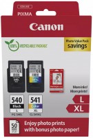 Купить картридж Canon PG-540L/CL-541XL 5224B007: цена от 2367 грн.