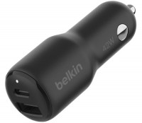 Купити зарядний пристрій Belkin BoostCharge Dual Car Charger 42W  за ціною від 1189 грн.