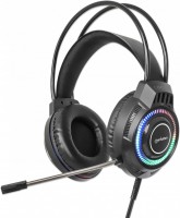 Купити навушники MANHATTAN RGB LED Over-Ear USB Gaming Headset  за ціною від 940 грн.