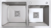 Купить кухонная мойка Platinum Handmade HDB 750x410  по цене от 3347 грн.