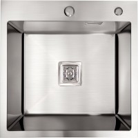 Купить кухонная мойка Platinum Handmade HSBB 500x500  по цене от 2840 грн.