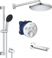 Купити душова система Grohe Grohtherm SmartControl UA202801R3  за ціною від 35499 грн.