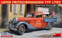 Купить сборная модель MiniArt Liefer Pritschenwagen Typ 170V. Furniture Transport Car (1:35)  по цене от 1313 грн.
