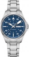 Купить наручные часы Hamilton Khaki Aviation Pilot Day Date Auto H64635140  по цене от 51770 грн.