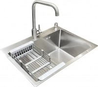 Купити кухонна мийка Romzha Arta Carbon U-550 B RO41528  за ціною від 3699 грн.