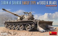 Купить сборная модель MiniArt Tiran 4 Sharir Early Type w/Dozer Blade (1:35)  по цене от 2264 грн.