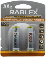Купить аккумулятор / батарейка Rablex 2xAA 1000 mAh: цена от 110 грн.
