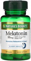 Купити амінокислоти Natures Bounty Melatonin 10 mg (45 cap) за ціною від 731 грн.