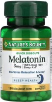 Купити амінокислоти Natures Bounty Melatonin 3 mg за ціною від 491 грн.
