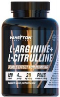 Купить аминокислоты Vansiton L-Arginine + L-Citrulline (120 tab) по цене от 435 грн.