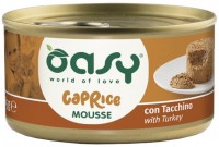 Купити корм для кішок OASY Caprice Adult Turkey Mousse 85 g  за ціною від 43 грн.