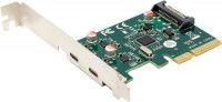 Купити PCI-контролер Frime ECF-PCIEtoUSB010.LP  за ціною від 867 грн.