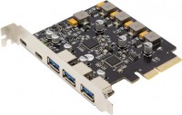 Купить PCI-контролер Frime ECF-PCIEtoUSB012: цена от 1745 грн.