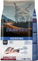 Купить корм для кішок Bravery Adult Sterilized Grain Free Herring 600 g: цена от 341 грн.