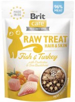 Купити корм для кішок Brit Care Raw Treat Hair/Skin 40 g  за ціною від 249 грн.