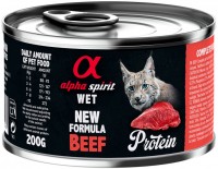 Купить корм для кішок Alpha Spirit Cat Canned Beef Protein 200 g: цена от 118 грн.