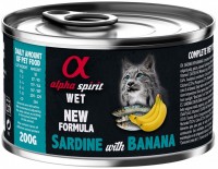 Купити корм для кішок Alpha Spirit Cat Canned Sardine/Banana 200 g  за ціною від 106 грн.
