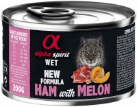 Купить корм для кошек Alpha Spirit Cat Canned Ham/Melon 200 g  по цене от 95 грн.