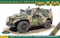Купити збірна модель Ace Armored Vehicle 233115 Tiger-M SpN (1:72)  за ціною від 544 грн.