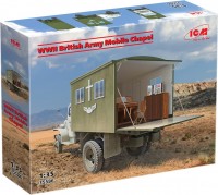 Купить збірна модель ICM WWII British Army Mobile Chapel (1:35): цена от 1656 грн.