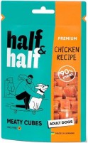 Купить корм для собак Half&Half Adult Meaty Cubes Chicken 100 g  по цене от 79 грн.