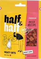 Купить корм для кішок Half&Half Treats Adult Beef 50 g: цена от 49 грн.
