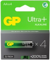 Купить акумулятор / батарейка GP Ultra Plus Alkaline G-Tech 4xAA: цена от 153 грн.