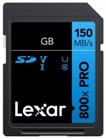 Купити карта пам'яті Lexar High-Performance 800xPRO SD UHS-I Card BLUE Series за ціною від 357 грн.