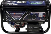 Купить електрогенератор Profi-Tec PE-3800GE: цена от 15222 грн.