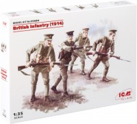 Купить збірна модель ICM British Infantry (1914) (1:35): цена от 409 грн.